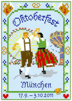 Oktoberfestplakat 2011 - Wiesnplakat München